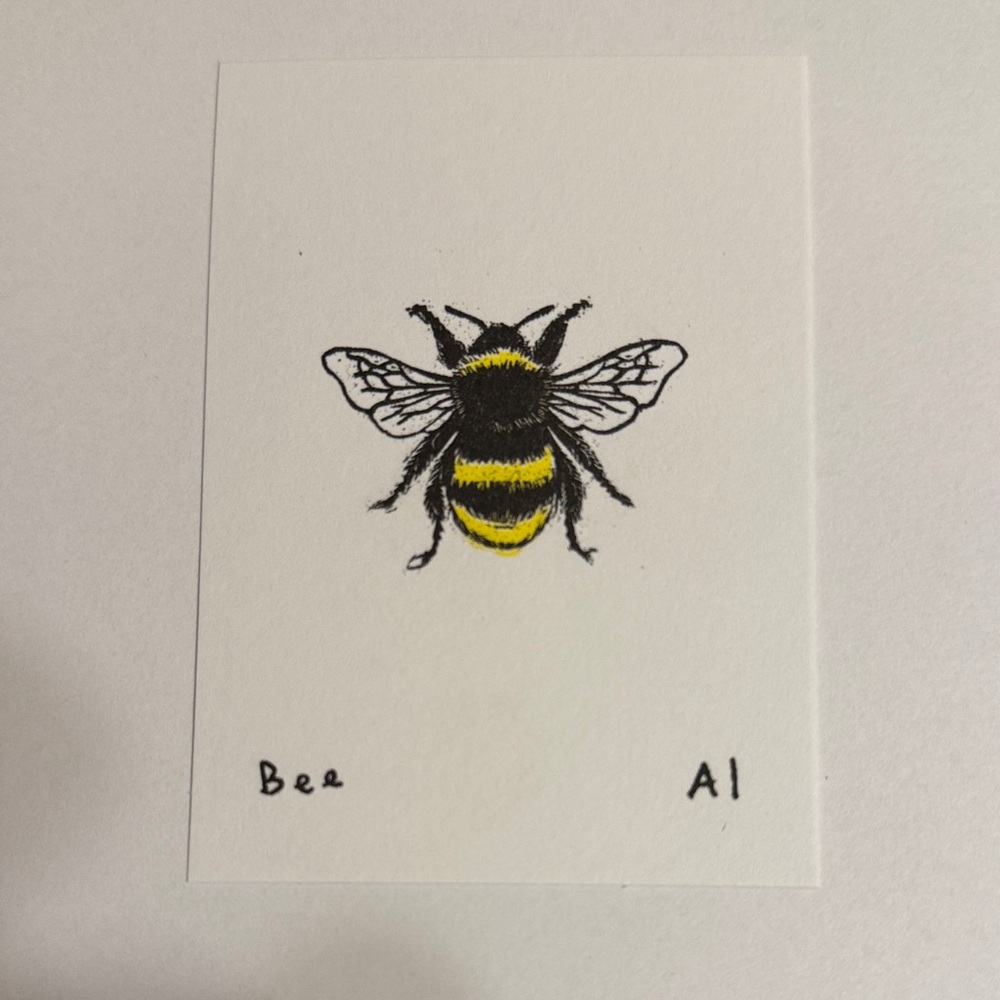 Ana Inciardi Mini Print, Bee